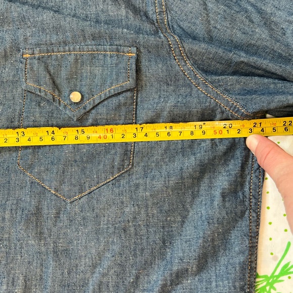 DSquared2 Western Denim Snap Up Shirt - 50 - Picture 7 of 15